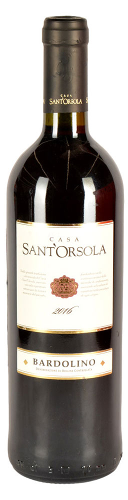 

Вино Casa Sant'Orsola Bardolino красное сухое Италия, 0,75 л