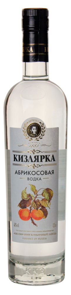 Изображение товара Водка «Кизлярка» Абрикосовая Россия, 0,5 л