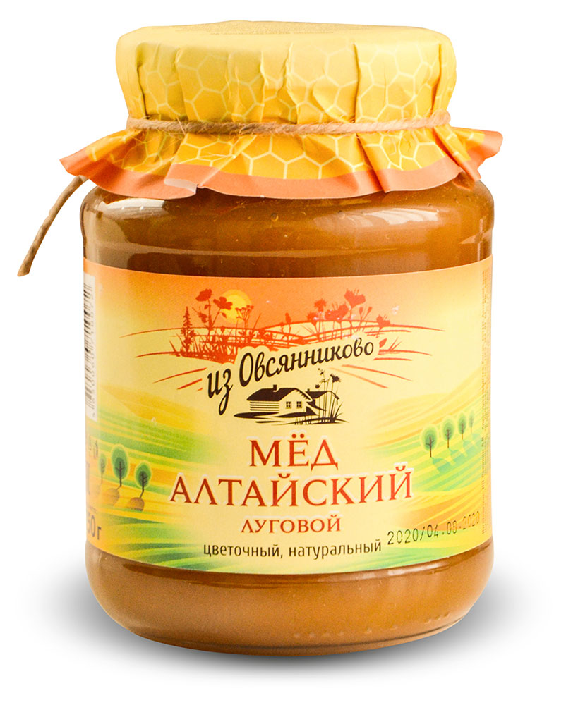 

Мед Из Овсянниково! Алтайский Луговой, 750 г