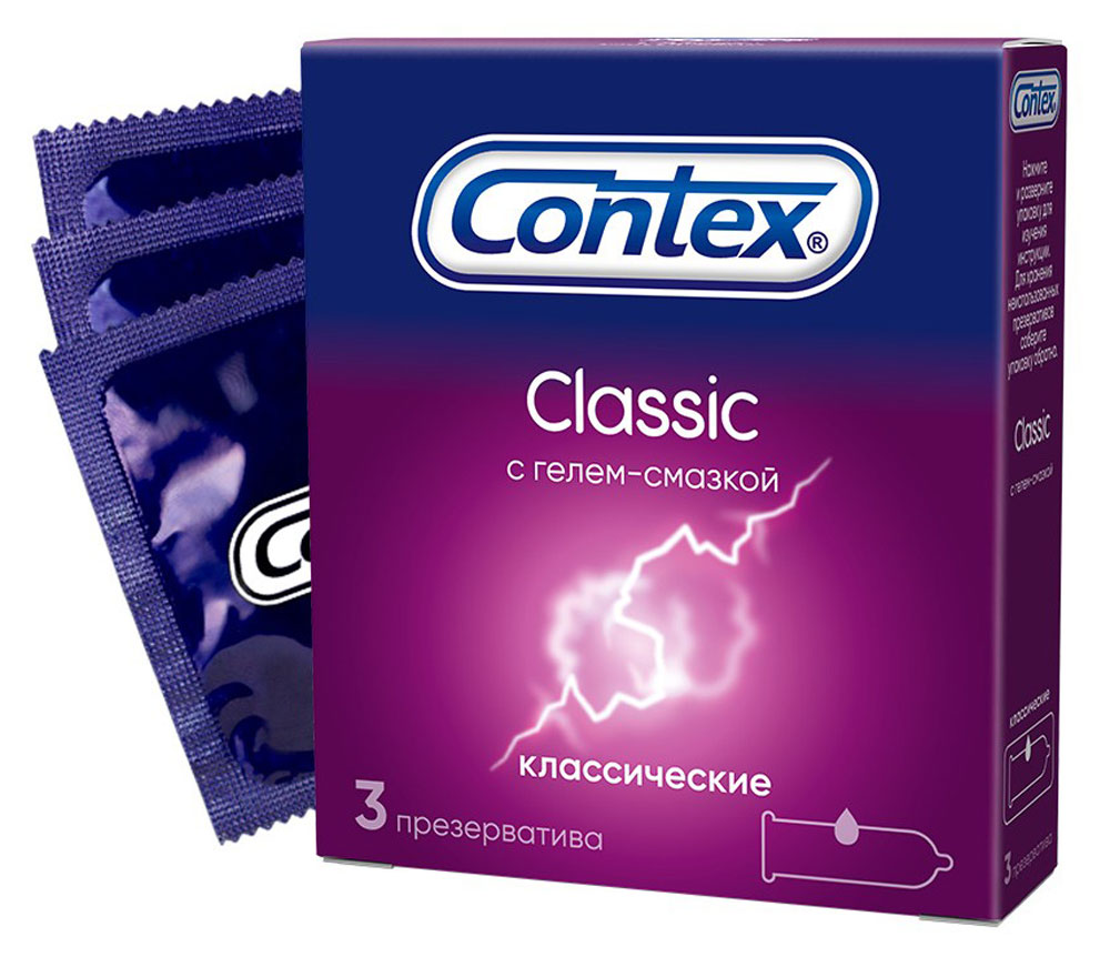 Изображение товара Презервативы Contex Классик LRS Prodacts, 3 шт