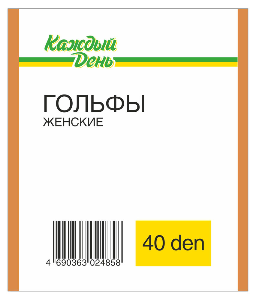 

Гольфы Каждый день 40 den загар