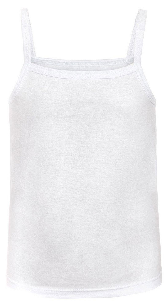 

Майка для девочки Каждый день белая, размер 26 рост 92 см