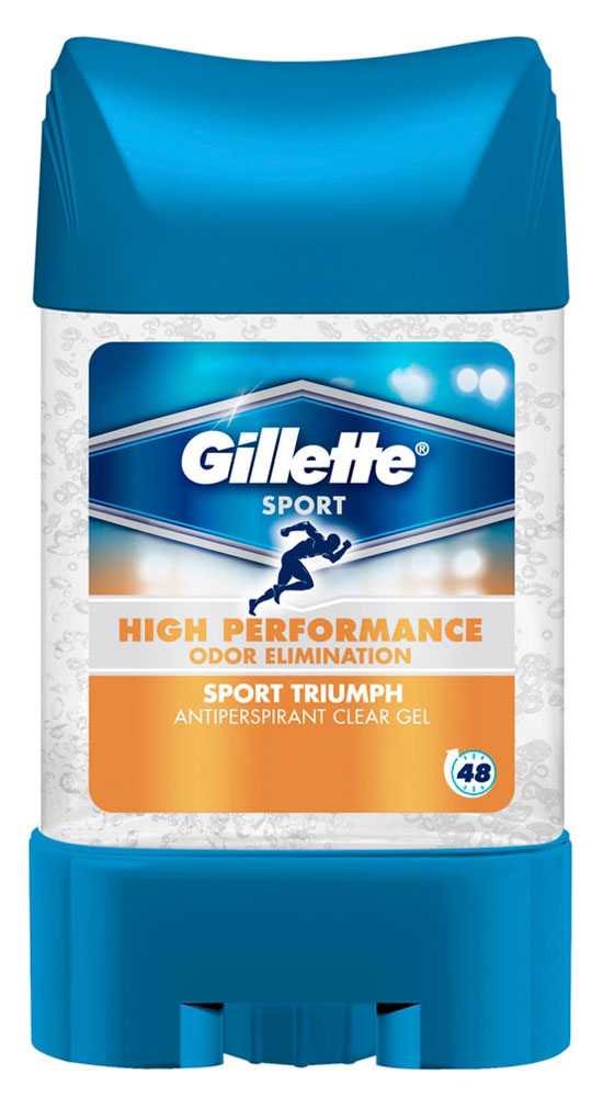 

Дезодорант-антиперспирант гелевый Gillette Sport Triumph, 70 мл