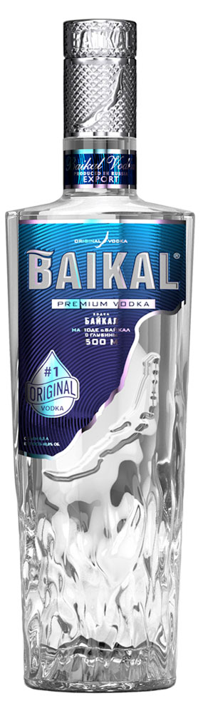 

Водка Байкал Россия, 0,5 л