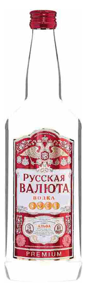 

Водка Русская Валюта Premium Россия, 1 л