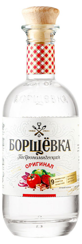 

Водка Борщёвка Оригинал Гастрономическая Россия, 0,5 л