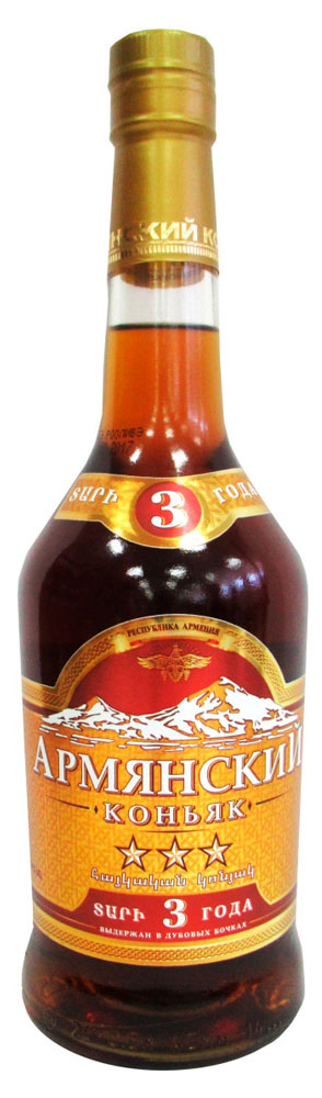 

Коньяк Аркон Армянский коньяк 3 звезды Армения, 0,5 л