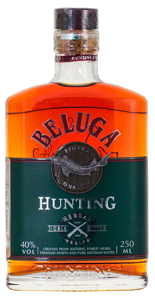 Изображение товара Ликер BELUGA Hunting Herbal 0,25 л - уникальный биттер с травами
