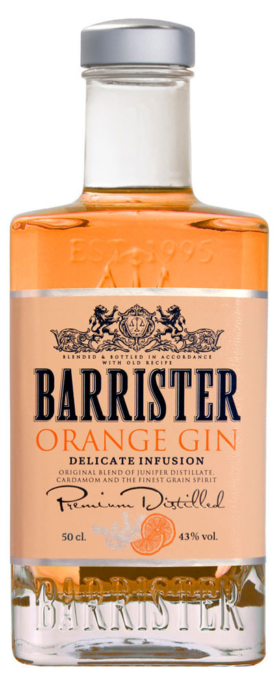 

Джин Barrister Orange Россия, 0,5 л