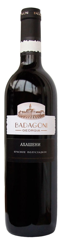 

Вино Badagoni Ахашени красное полусладкое Грузия, 0,75 л