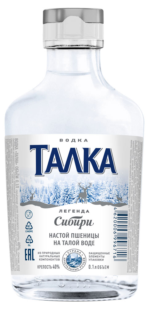 

Водка Талка Россия, 0,1 л