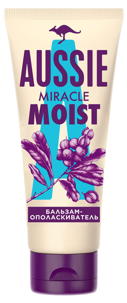 

Бальзам-ополаскиватель для волос Aussie Miracle Moist, 250 мл