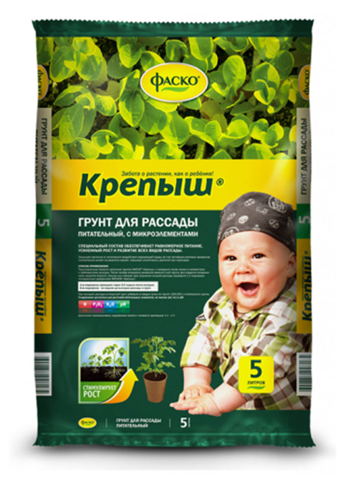 

Грунт для рассады Фаско Крепыш, 5 л