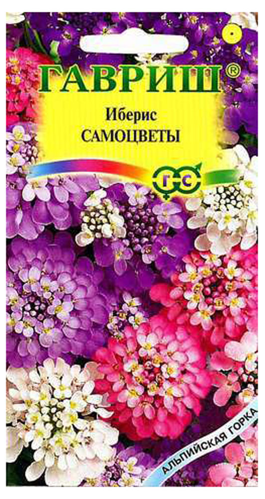 

Семена Иберис Гавриш Самоцветы, 0,2 г