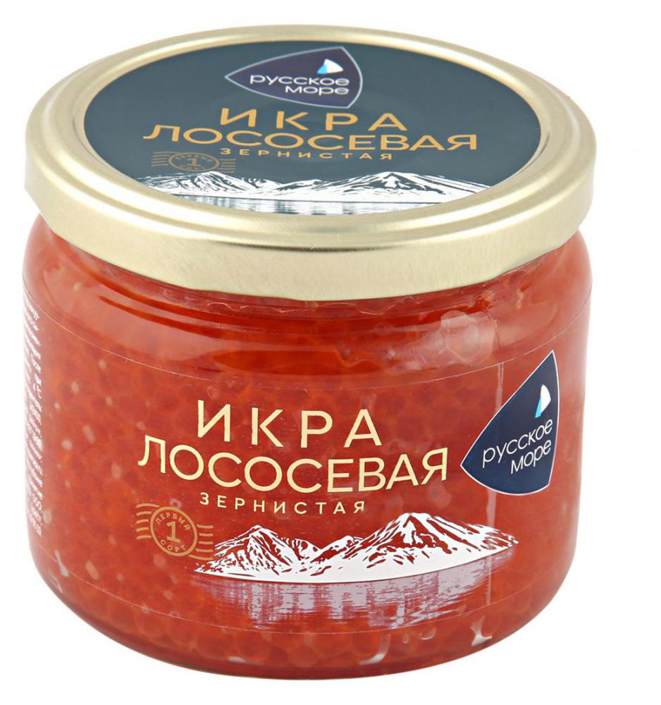 

Икра горбуши Русское море лососевая зернистая, 310 г