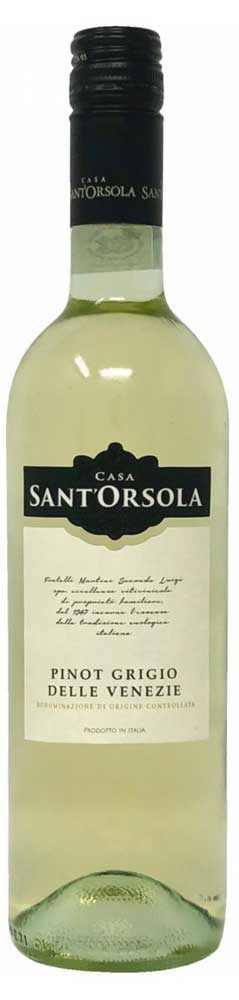 

Вино Casa Sant'Orsola Pinot Grigio белое сухое Италия, 0,75
