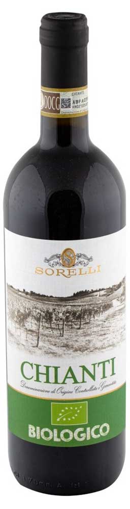 

Вино Sorelli Chianti Biologico красное сухое Италия, 0,75 л
