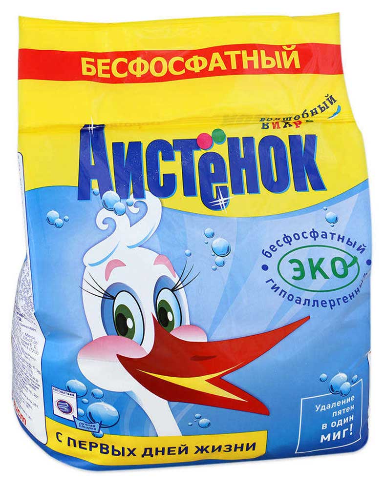 

Стиральный порошок Аистенок для детского белья, 2,4 кг