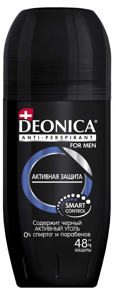 

Антиперспирант ролик мужской Deonica Активная защита, 50 мл