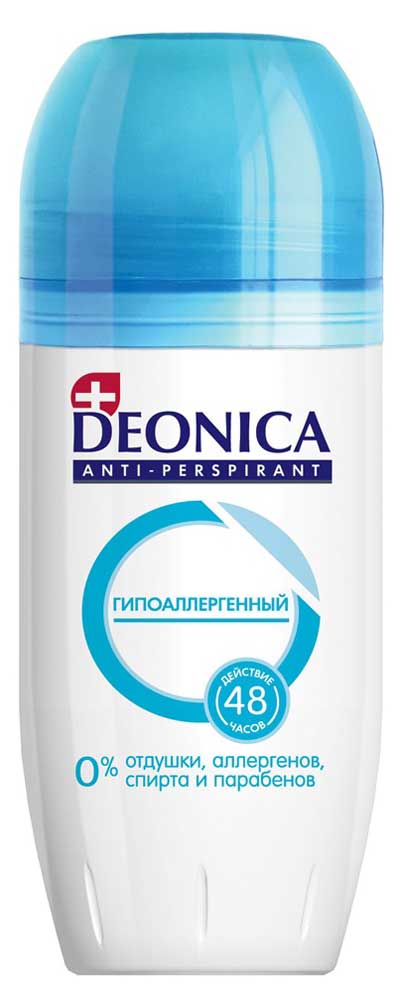 

Антиперспирант шариковый Deonica Гипоаллергенный, 50 мл
