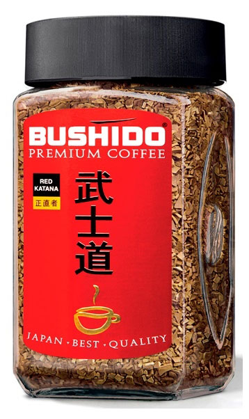 

Кофе растворимый BUSHIDO Red Katana сублимированный, 100 г