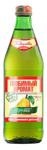 

Напиток газированный Любимый аромат Груша, 450 мл