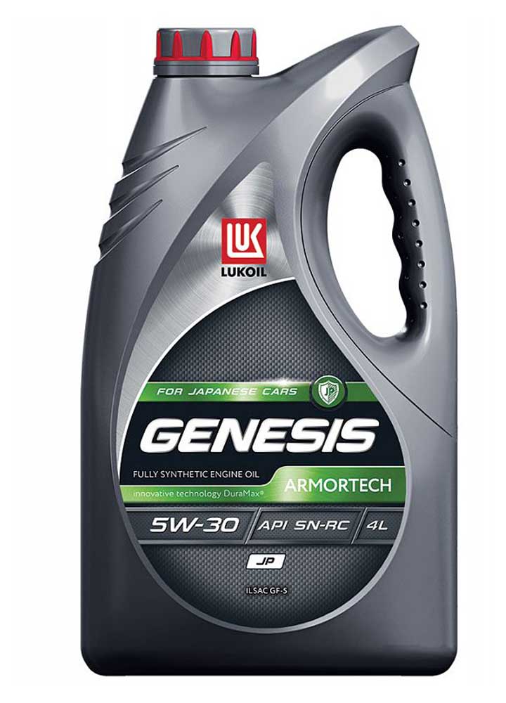 

Масло моторное Лукойл Genesis Armortech JP 5W-30 синтетическое, 4 л