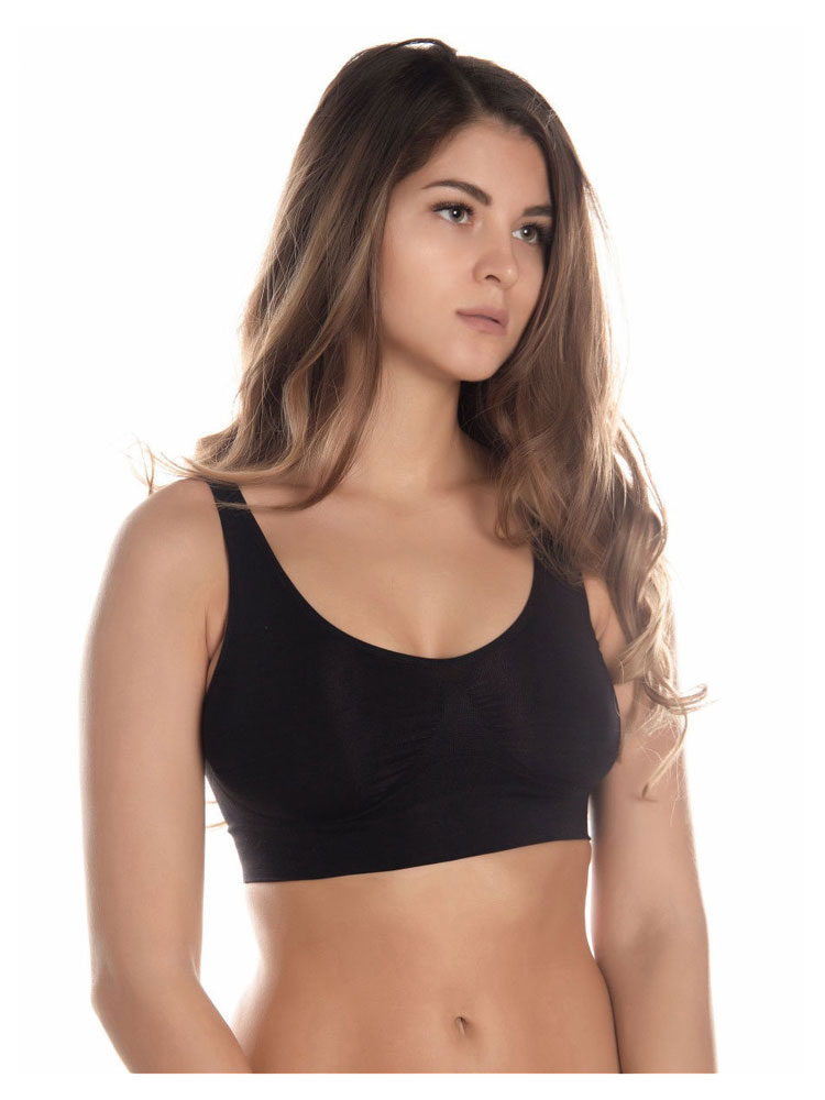 Изображение товара Топ женский SeamlessFLEX Top Control черный, р.4-L/XL