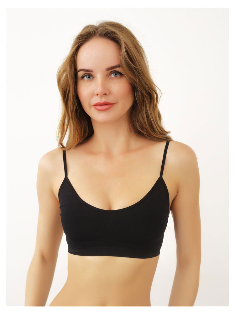 

Топ женский SeamlessFLEX черный, р.3-M/L