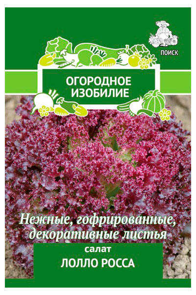 Изображение товара Семена Салат «Поиск» Лолло Росса, 1 г