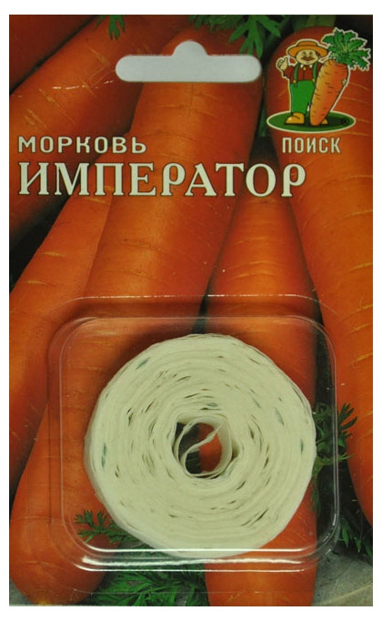 

Семена Морковь Поиск Император лента, 8 м