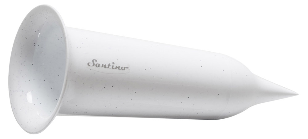 

Горшок Santino Ritual белый 10.2 см, 0.65 л