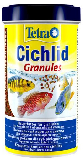 

Корм для рыб Tetra Cichlid Granules гранулы, 500 г