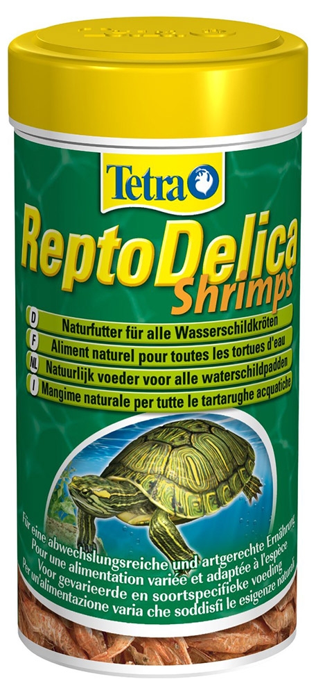

Корм для черепах Tetra Repto Delica Shrimps креветки, 250 мл