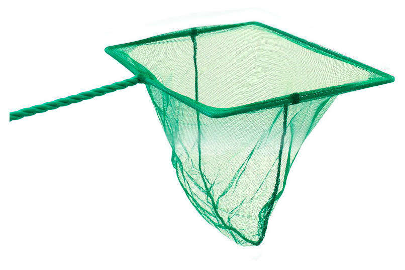 

Сачок для аквариумов Triol квадратный 3-проводной, 8 см