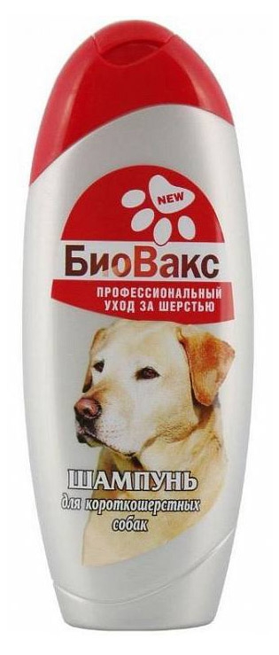 

Шампунь для собак БиоВакс для короткошерстных пород, 355 мл