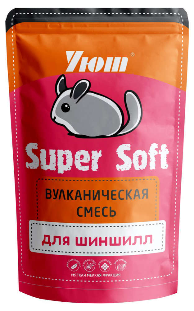 

Смесь для шиншилл Super soft Уют вулканическая, 0,73 л