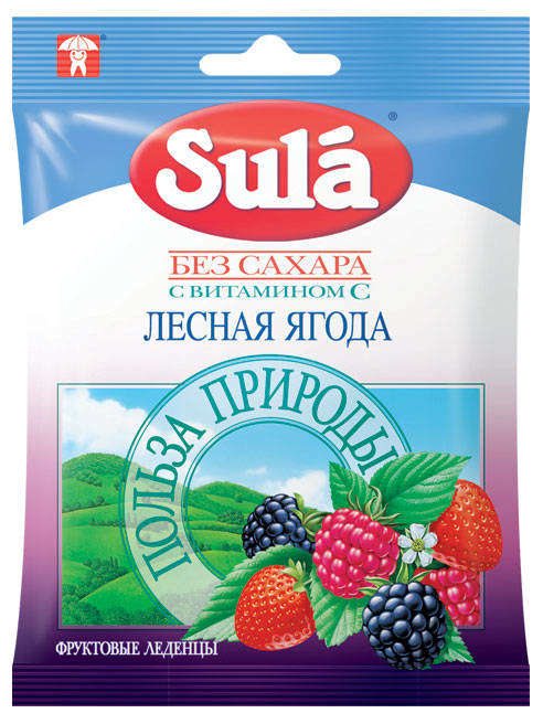 

Леденцы Sula Лесные Ягоды, 60 г