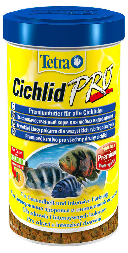 

Корм для рыб Tetra Cichlid Pro для всех видов цихлид, 500 мл