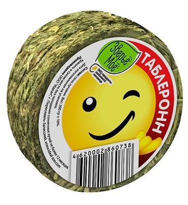 

Таблеронн для животных Зверьё Моё Сено луговое, 200 г