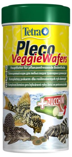 

Корм для рыб Tetra Pleco Veggie Wafer основной, 250 г
