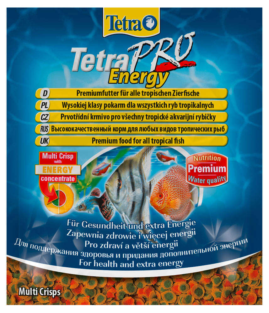 

Корм для рыб Tetra Pro Energy растительные чипсы, 12 г