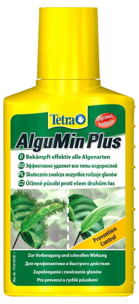 

Средство для аквариумов Tetra AlguMin против водорослей, 100 мл