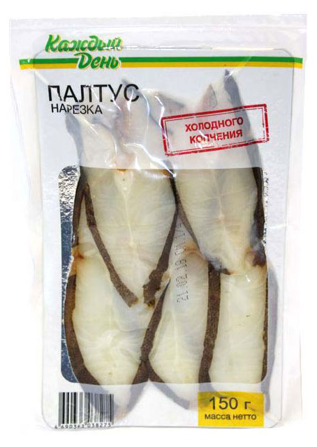 

Палтус холодного копчения Каждый день нарезка, 150 г