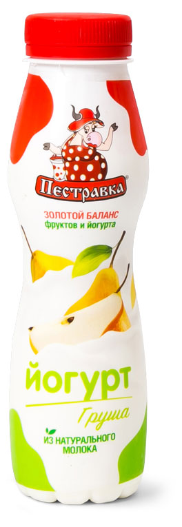 

Йогурт питьевой Пестравка Груша 2% БЗМЖ, 270 г