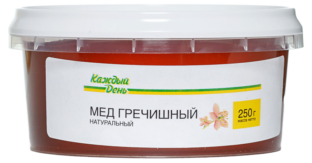 

Мед гречишный Каждый день натуральный, 250 г