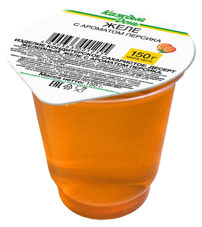 

Желе Каждый день с ароматом персика, 150 г