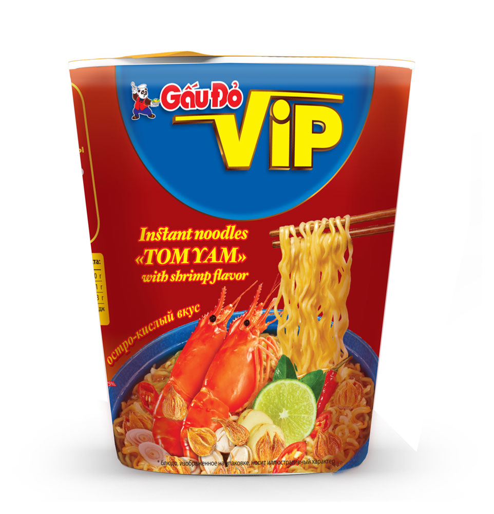 

Лапша GauDo Том Ям со вкусом креветки, 65 г