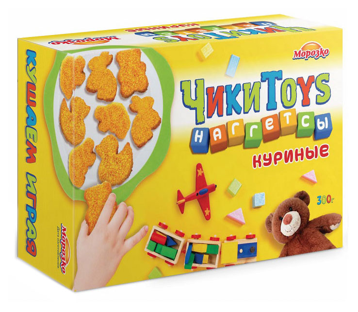 

Наггетсы куриные детские Морозко Чикитоys, 300 г