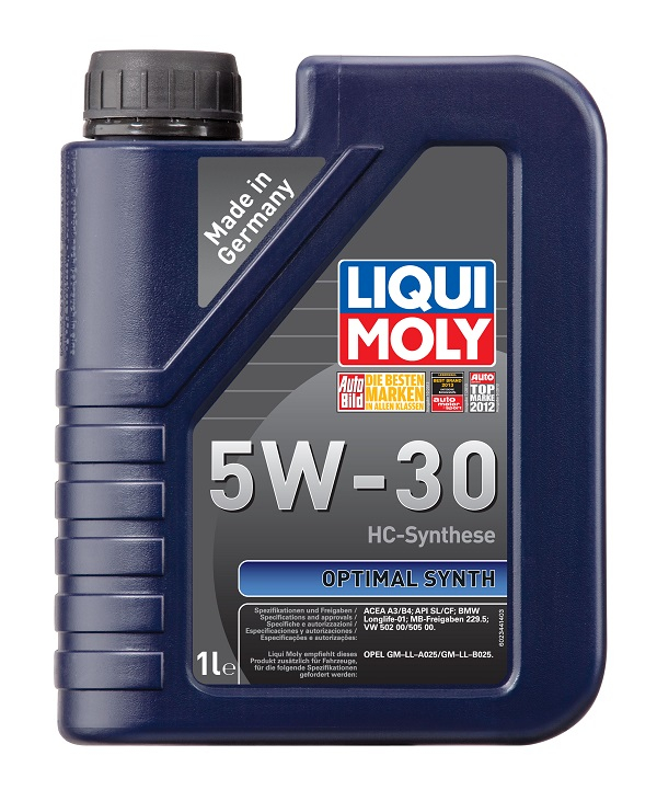 

Масло моторное Liqui Moly Optimal 5W30 синтетическое, 1 л